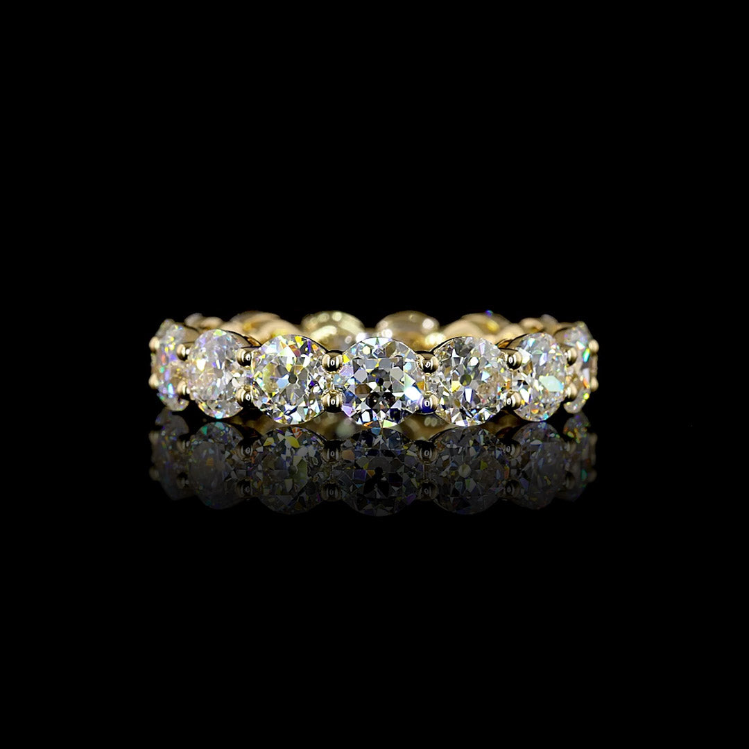 5 CTW Old European Lab Grown Diamond Eternity Band