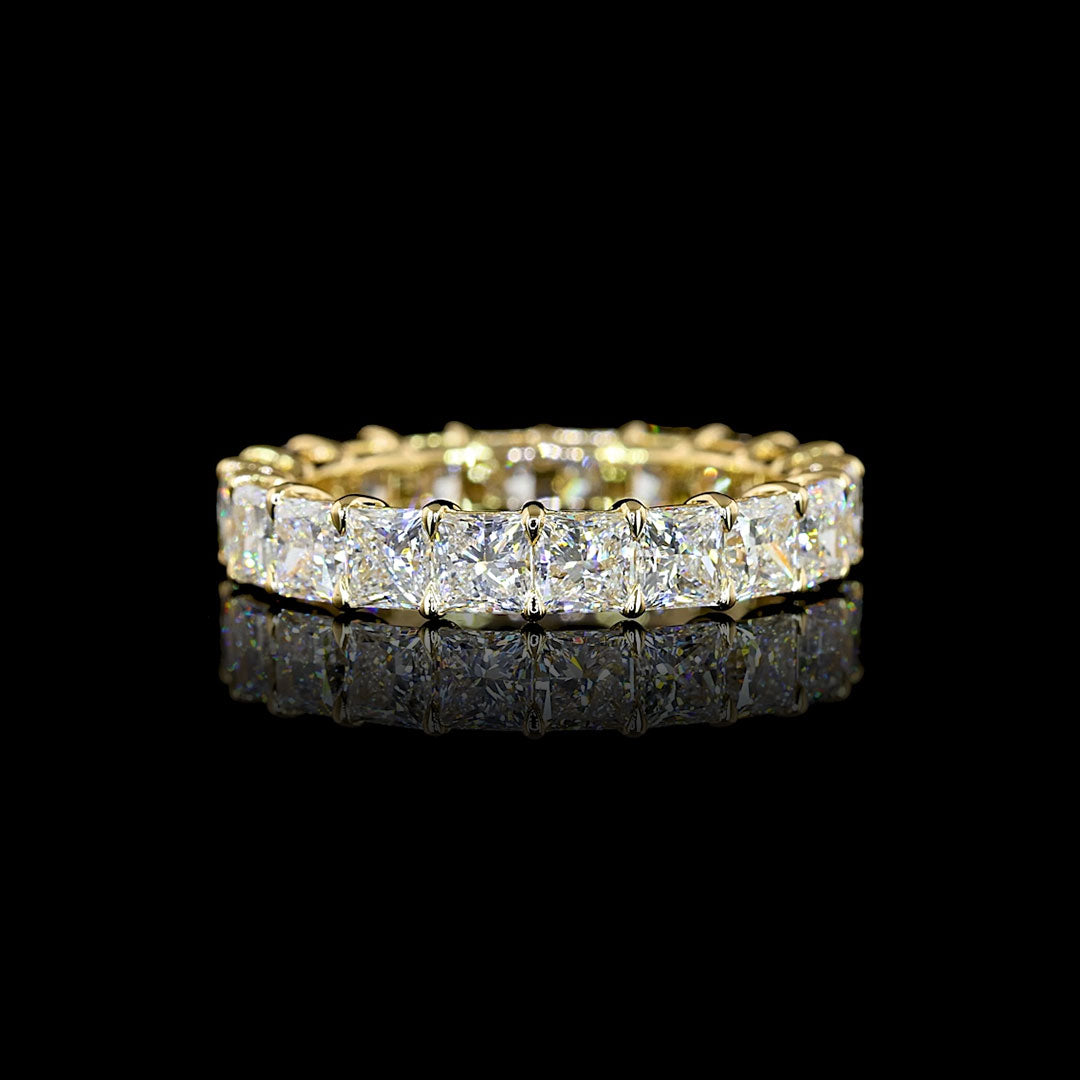 4 CTW Princess Lab Grown Diamond Eternity Band