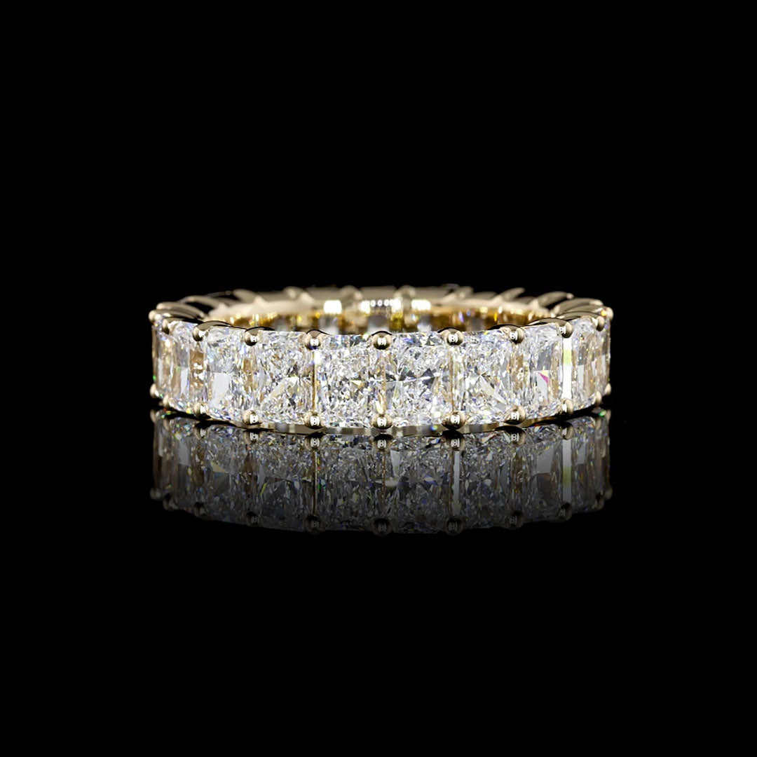 4 CTW Radiant Lab Grown Diamond Eternity Band