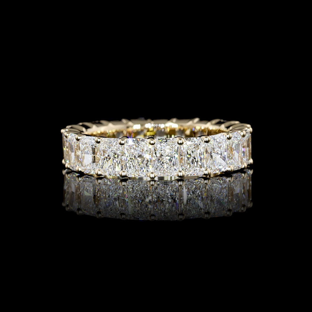 5 CTW Radiant Lab Grown Diamond Eternity Band