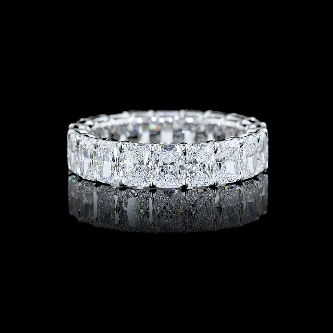 6 CTW Radiant Lab Grown Diamond Eternity Band