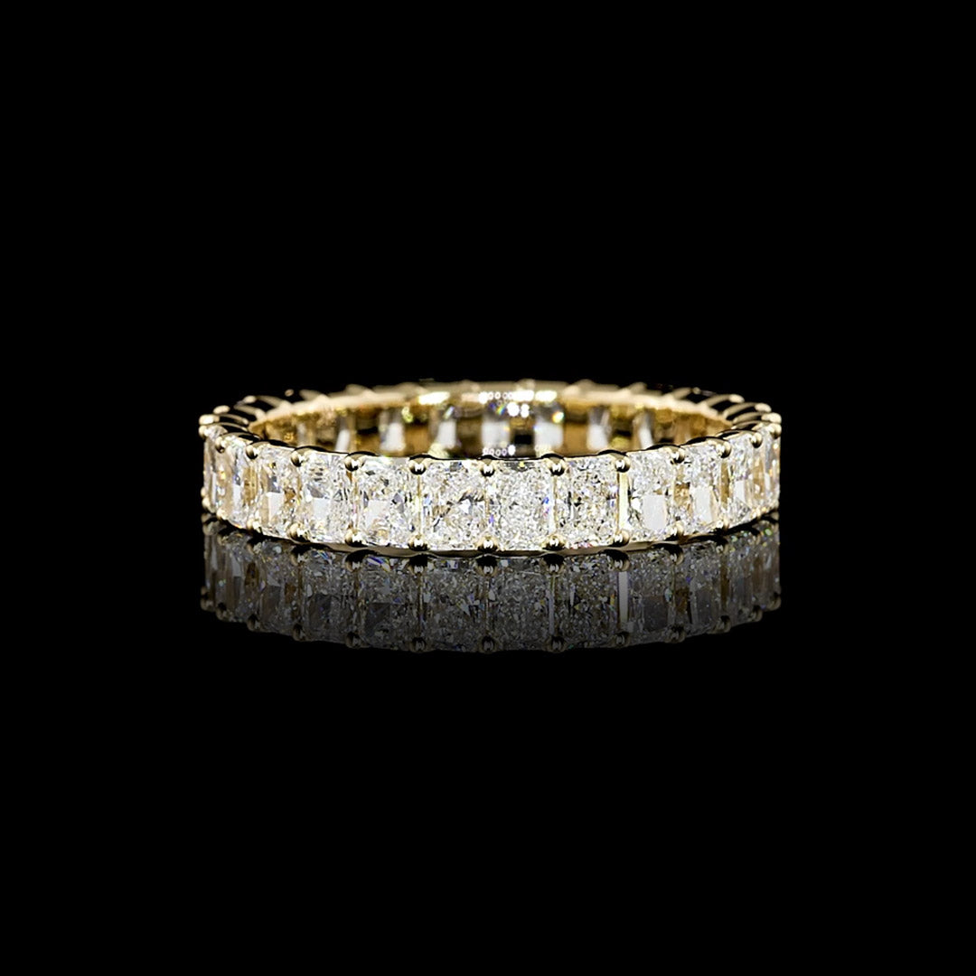 2 CTW Radiant Lab Grown Diamond Eternity Band