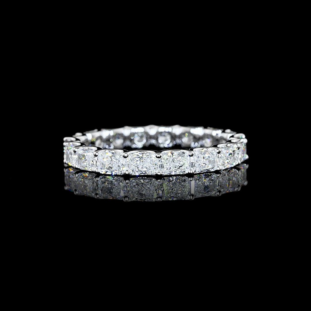 2 CTW East-West Radiant Lab Grown Diamond Eternity Band