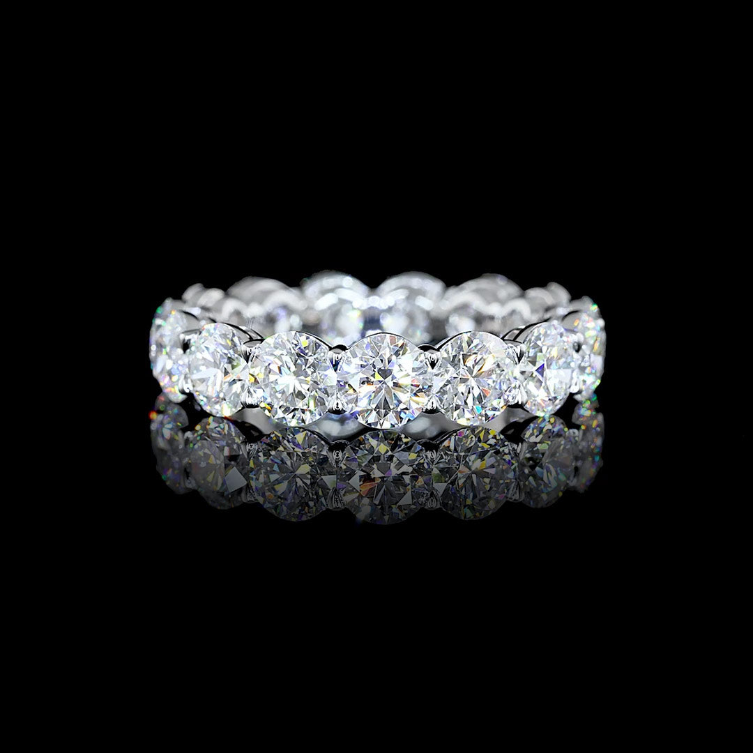 5 CTW Round Lab Grown Diamond Eternity Band