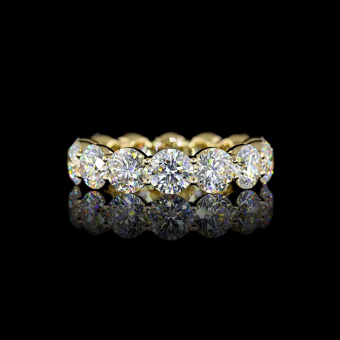 6 CTW Round Lab Grown Diamond Eternity Band