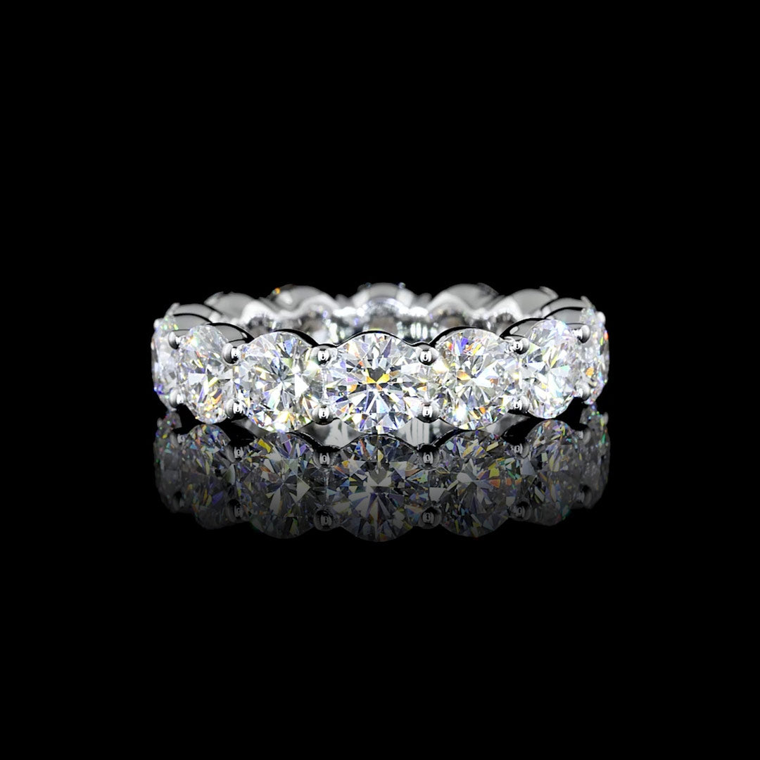 6 CTW Round Lab Grown Diamond Eternity Band