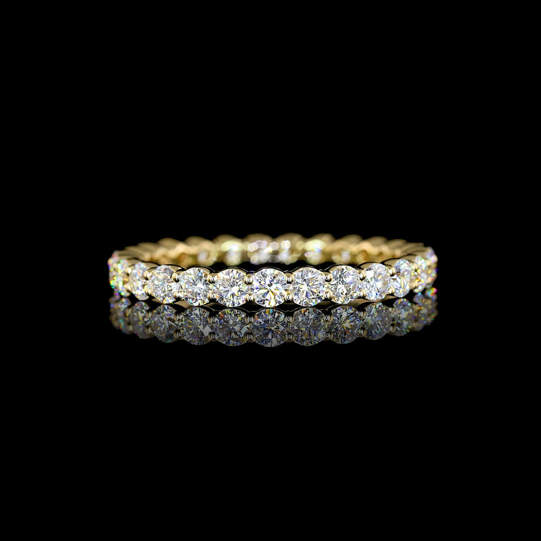 1 CTW Round Lab Grown Diamond Eternity Band