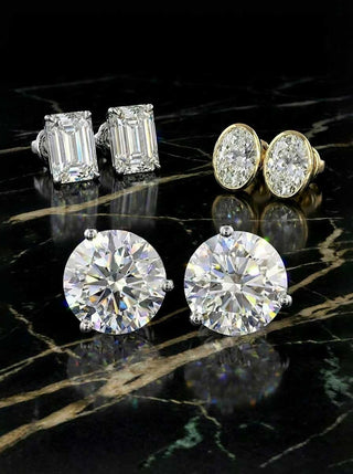 Lab Grown Diamond Stud Earrings