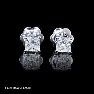 Petite Lab Grown Diamond Princess Studs