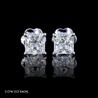 Classic Lab Grown Diamond Princess Studs