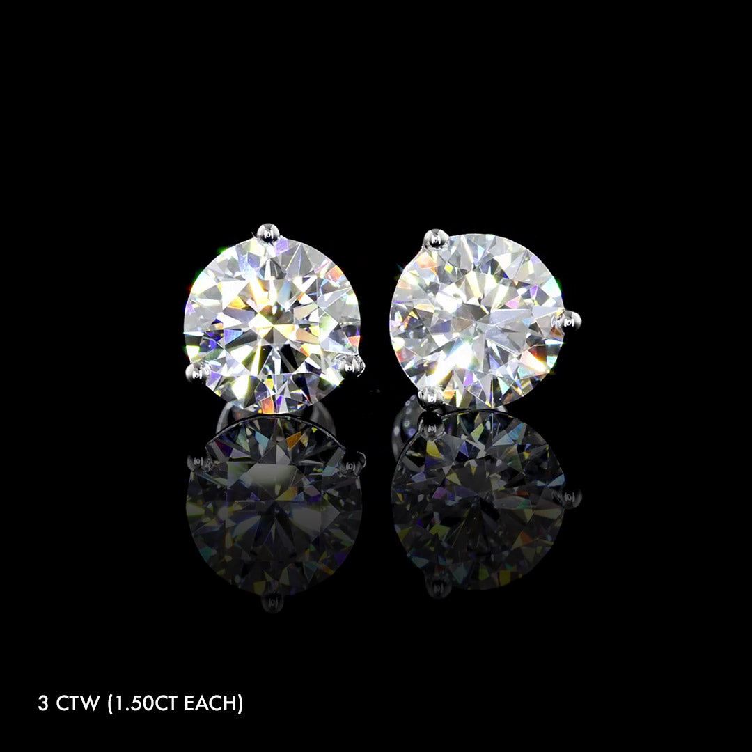 Classic Lab Grown Diamond Round Studs