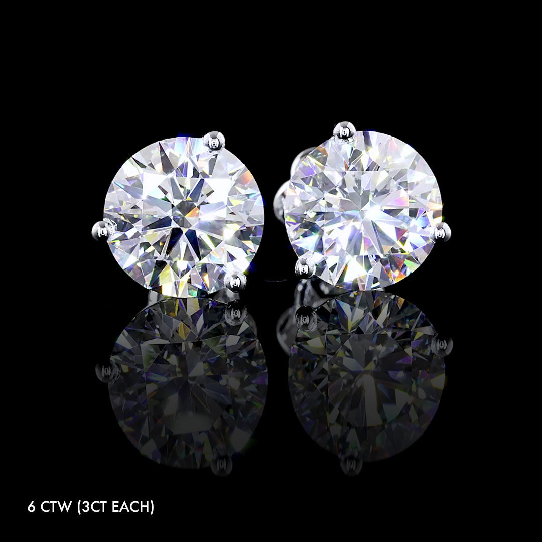 Luxe Lab Grown Diamond Round Studs