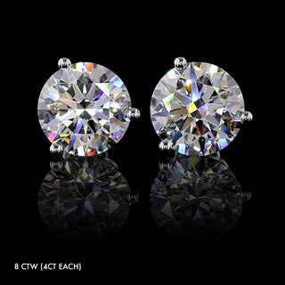 Grande Lab Grown Diamond Round Studs