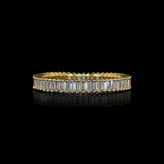 Mini Baguette Lab Grown Diamond Eternity Band