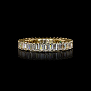 Mini Baguette Lab Grown Diamond Eternity Band
