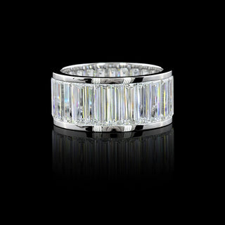 7 CTW Wide Baguette Channel Set Lab Grown Diamond Eternity Band