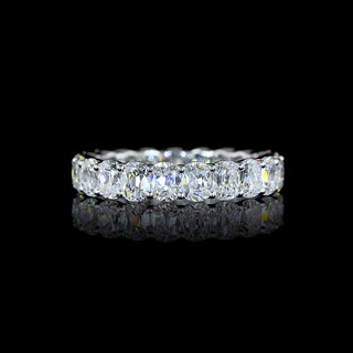 3 CTW Antique Cushion Lab Grown Diamond Eternity Band