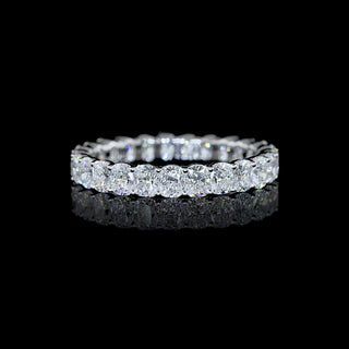 2 CTW Cushion Lab Grown Diamond Eternity Band