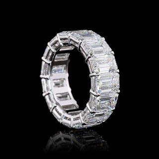 14 CTW Emerald Lab Grown Diamond Eternity Band