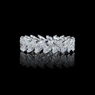3 CTW Slanted Marquise Lab Grown Diamond Eternity Band