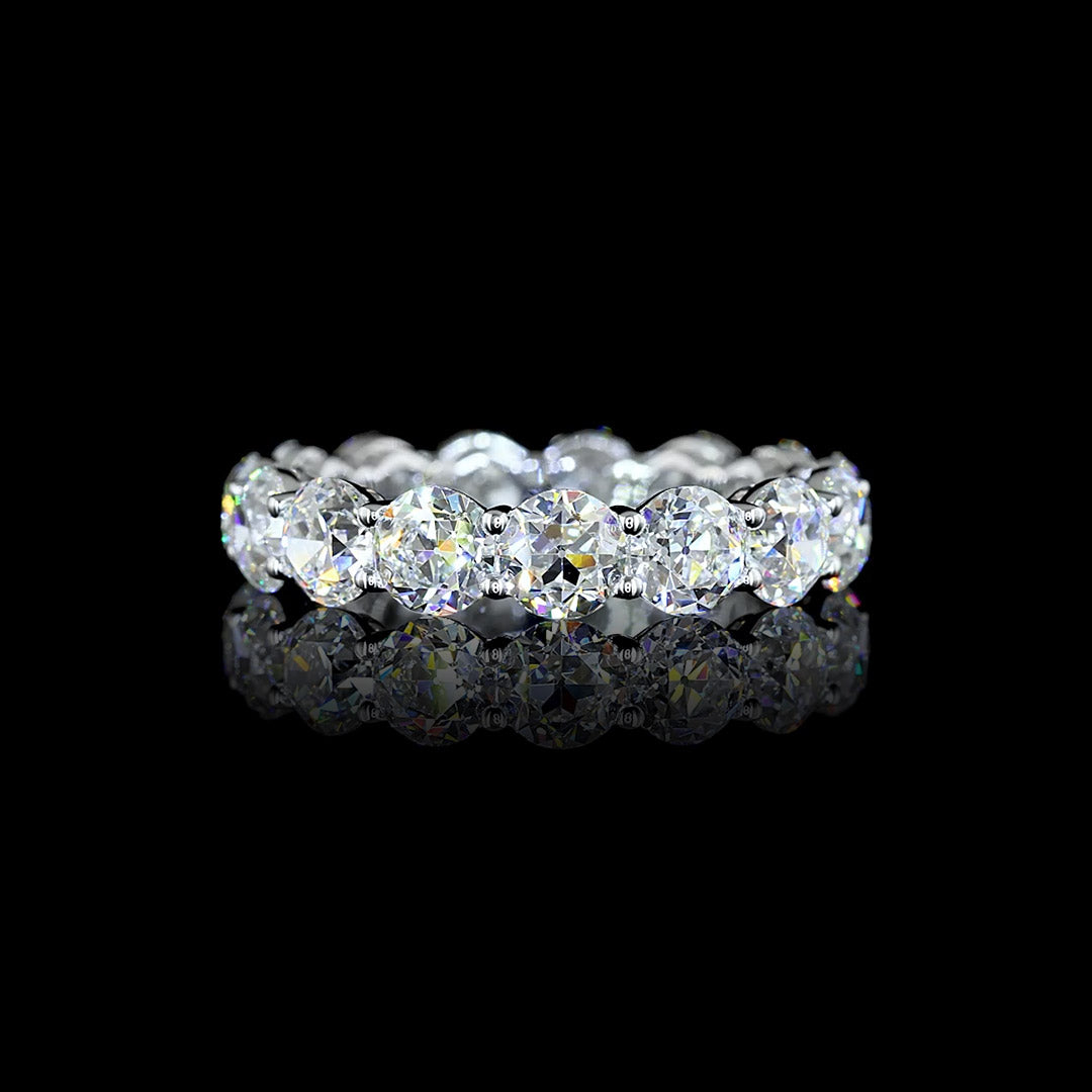 5 CTW Old European Lab Grown Diamond Eternity Band