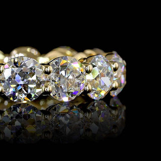 5 CTW Old European Lab Grown Diamond Eternity Band