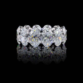 13 CTW Oval Lab Grown Diamond Eternity Band