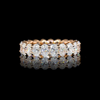 3 CTW Oval Lab Grown Diamond Eternity Band