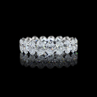 4 CTW Oval Lab Grown Diamond Eternity Band