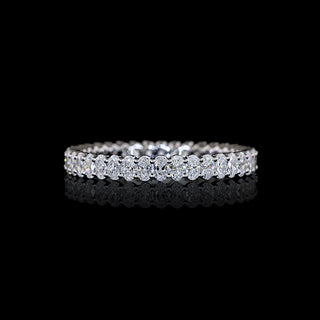 1 CTW Oval Lab Grown Diamond Eternity Band