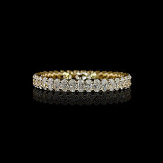 1 CTW Oval Lab Grown Diamond Eternity Band