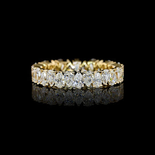 2 CTW Alternating Pear Lab Grown Diamond Eternity Band