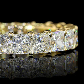 4 CTW Princess Lab Grown Diamond Eternity Band