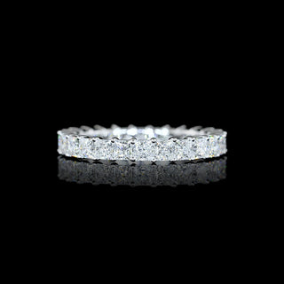 2 CTW Princess Lab Grown Diamond Eternity Band
