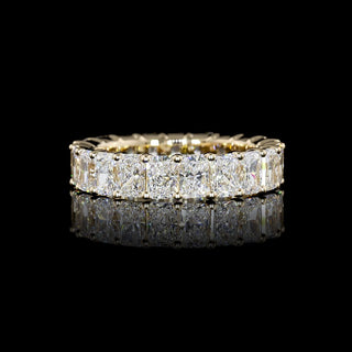 4 CTW Radiant Lab Grown Diamond Eternity Band