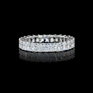 2 CTW Radiant Lab Grown Diamond Eternity Band