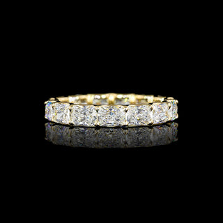 3 CTW East-West Radiant Lab Grown Diamond Eternity Band