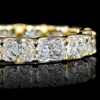 3 CTW East-West Radiant Lab Grown Diamond Eternity Band