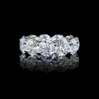 12 CTW Round Lab Grown Diamond Eternity Band