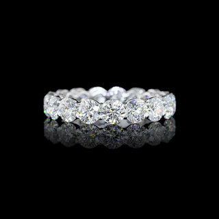 4 CTW Round Lab Grown Diamond Eternity Band