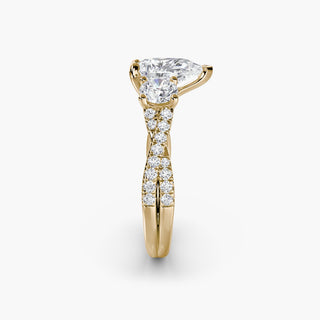 || #metal_yellow gold #diamond shape_pear