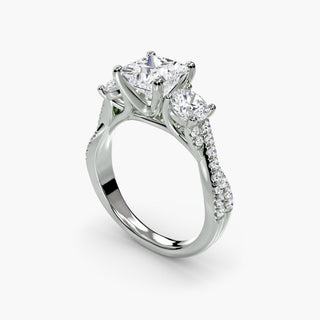 || #metal_white gold|platinum #diamond shape_princess