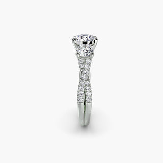|| #metal_white gold|platinum #diamond shape_round
