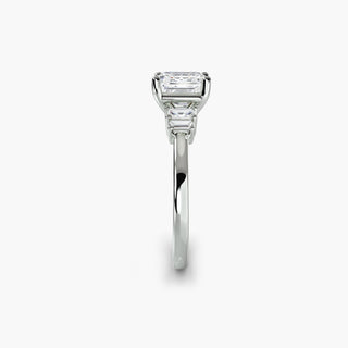 || #metal_white gold|platinum #diamond shape_asscher
