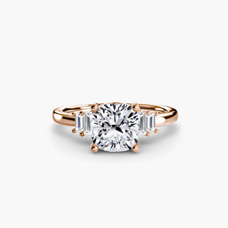 || #metal_rose gold #diamond shape_cushion