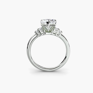 || #metal_white gold|platinum #diamond shape_heart