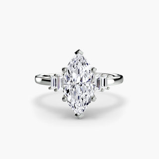 || #metal_white gold|platinum #diamond shape_marquise
