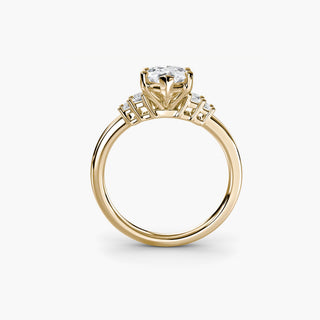 || #metal_yellow gold #diamond shape_marquise