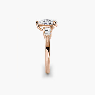 || #metal_rose gold #diamond shape_pear