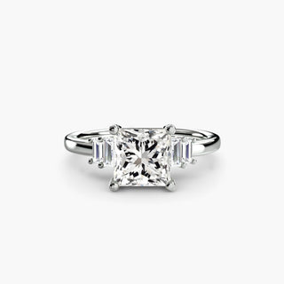 || #metal_white gold|platinum #diamond shape_princess